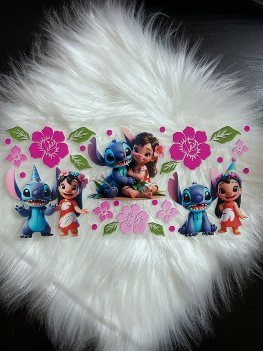 UV DTF Wrap- Lilo & Stitch