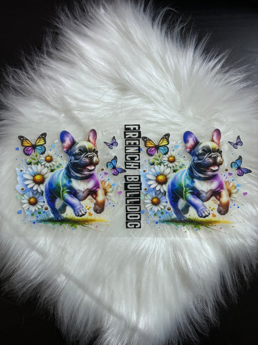 UV DTF Wrap- French Bulldog