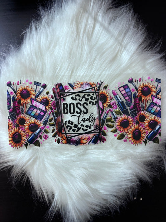 UV DTF Wrap- Boss Lady