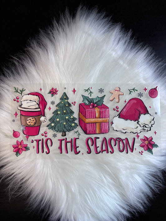 UV DTF Wrap- Tis The Season Christmas