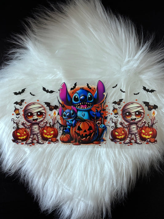 UV DTF Wrap- Stitch Halloween