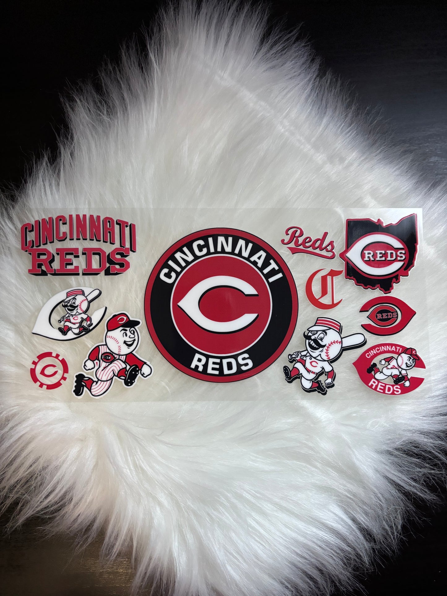 UV DTF Wrap- Cincinnati Reds