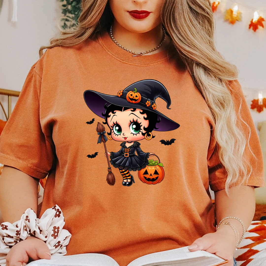 Ready To Press DTF Transfer-BB Halloween/ Shirt not Included*