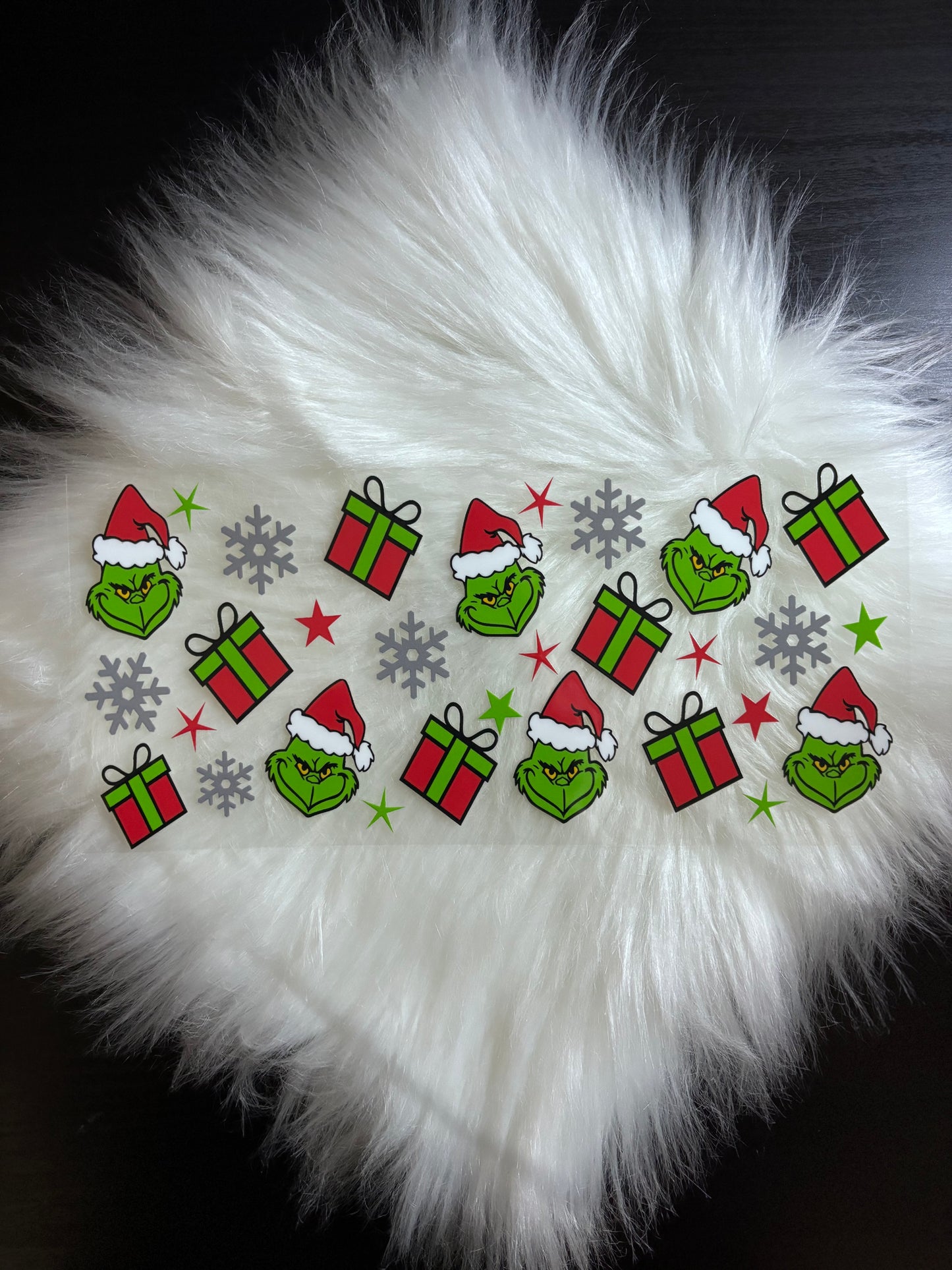 UV DTF Wrap- Grinch & Presents