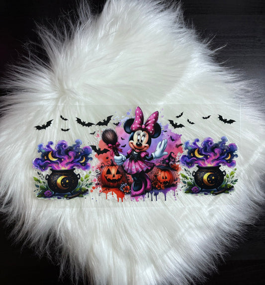 UV DTF Wrap- Minnie Halloween