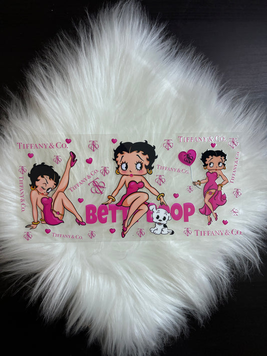 UV DTF Wrap-Betty Boop/Tiffany & Co Inspired