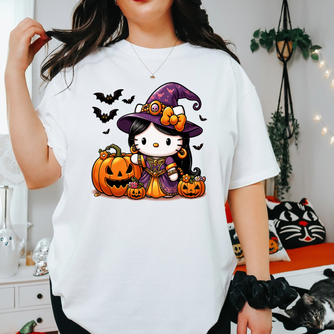 Ready To Press DTF Transfer-HK Jasmine Halloween/ Shirt not Included*