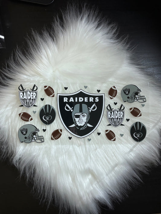 UV DTF Wrap- Raiders Football