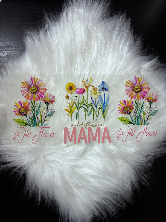 UV DTF Wrap- WildFlower Mama