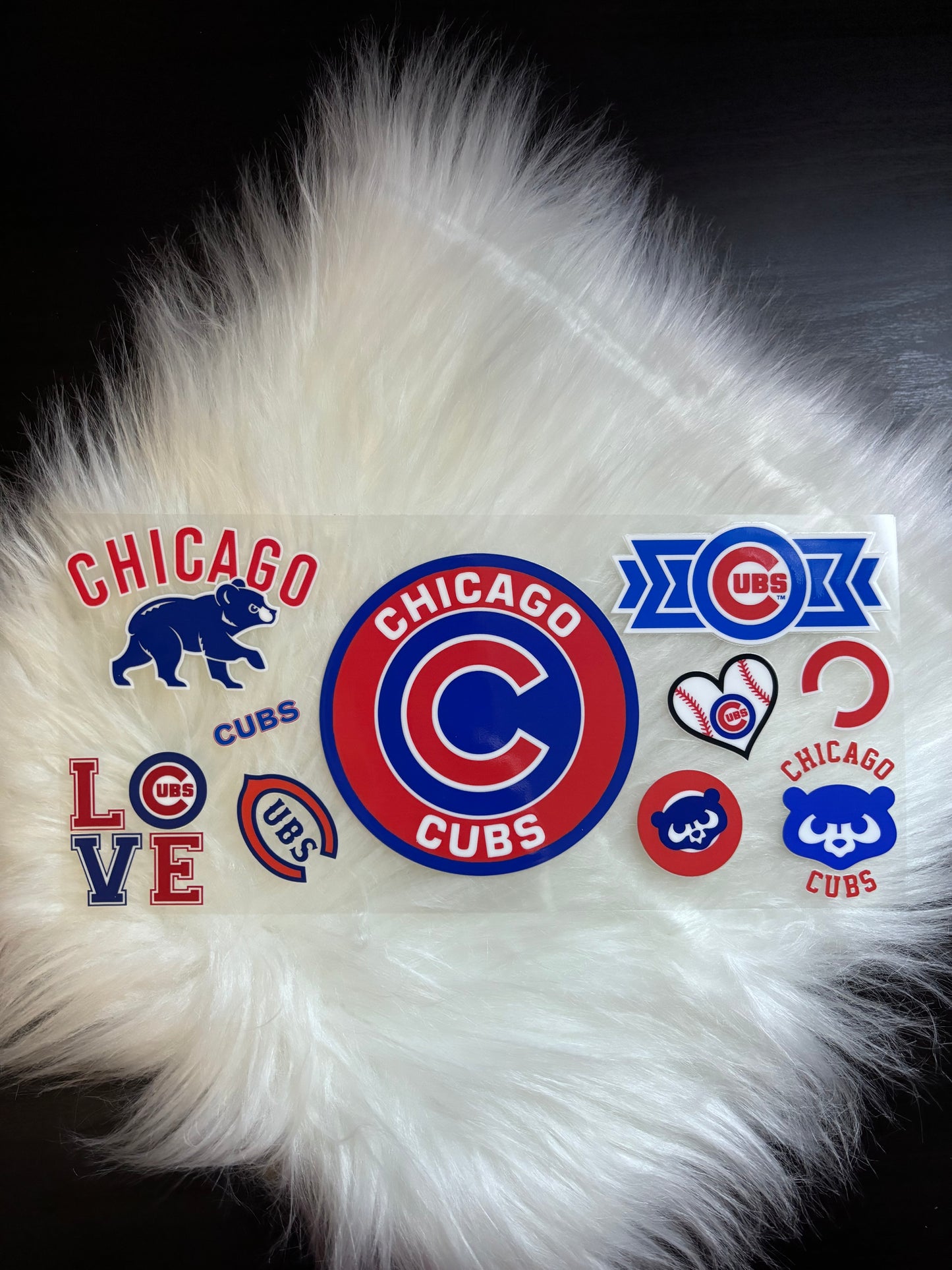 UV DTF Wrap- Chicago Cubs