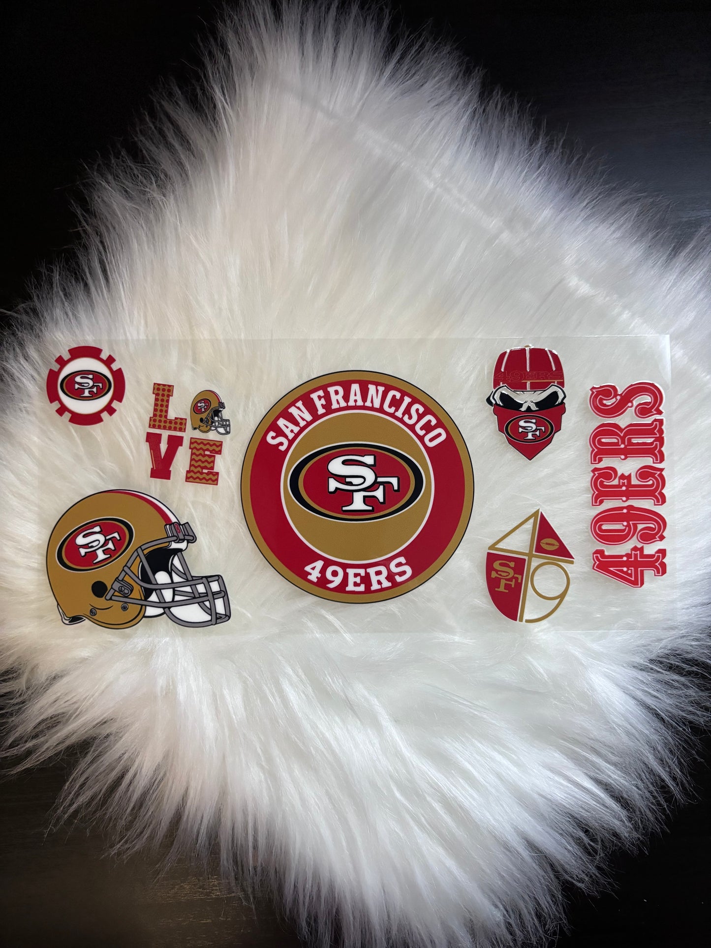 UV DTF Wrap- San Francisco 49ers