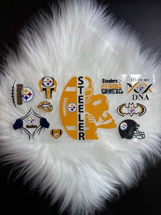 UV DTF Wrap- Steelers