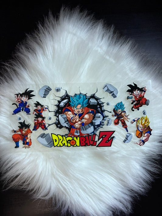 UV DTF Wrap- DragonBall Z