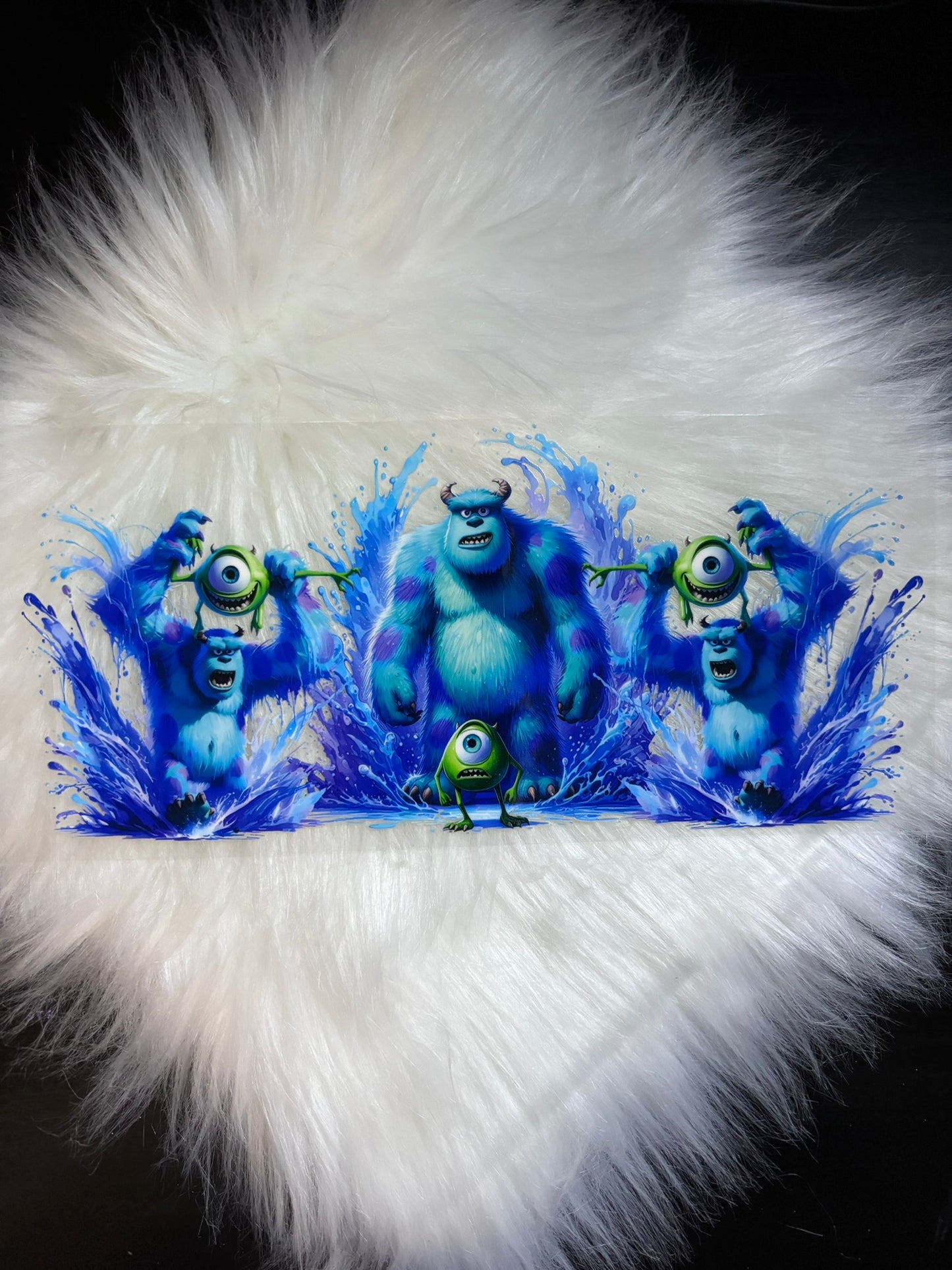 UV DTF Wrap- Monsters Inc.