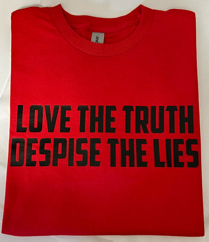 LOVE THE TRUTH-SHORT SLEEVE T-SHIRT