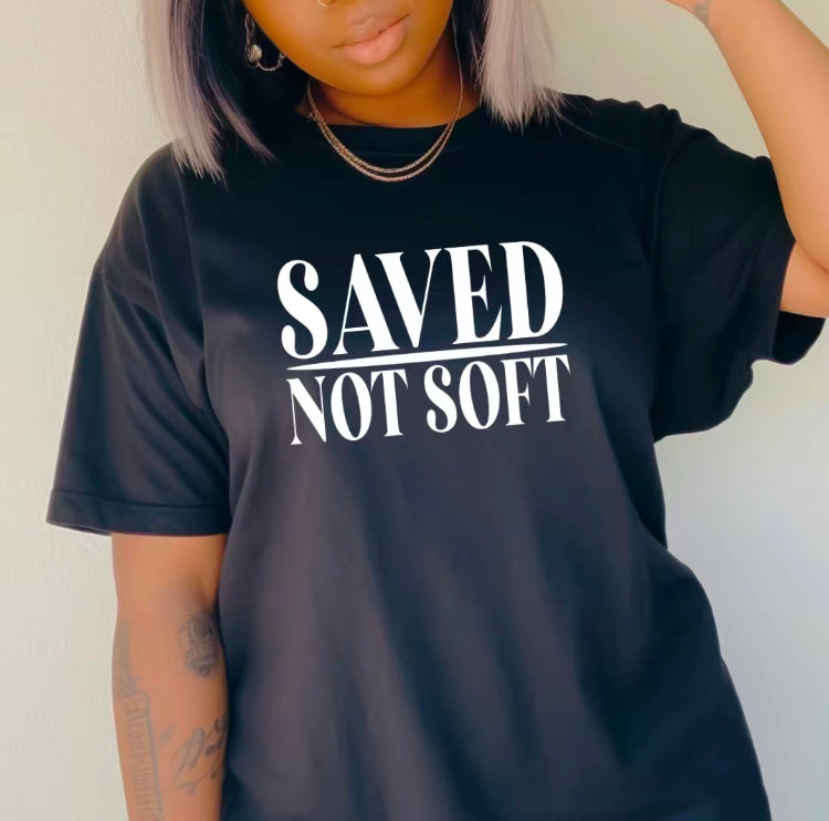 SAVED NOT SOFT-SHORT SLEEVE T-SHIRT