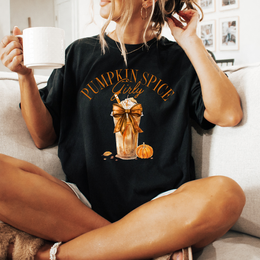 Ready To Press DTF Transfer-Pumpkin Spice Girly/ Shirt not Included*