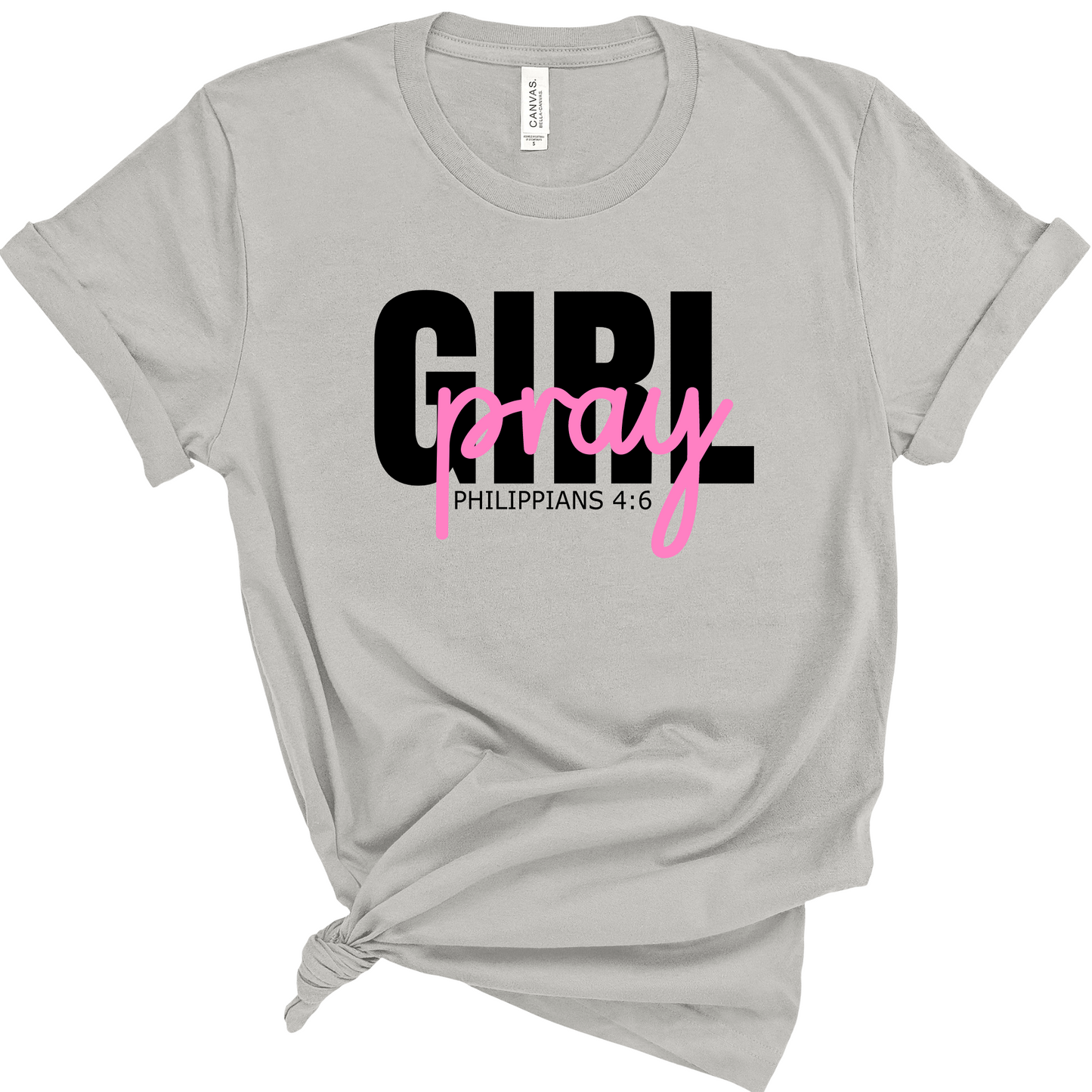 GIRL,PRAY- Short Sleeve T-shirt