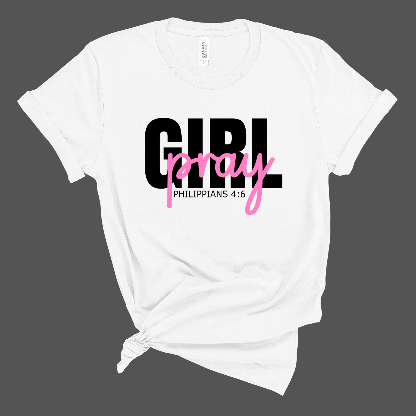 GIRL,PRAY- Short Sleeve T-shirt