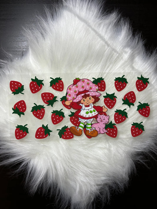 UV DTF Wrap- Strawberry Shortcake Strawberries